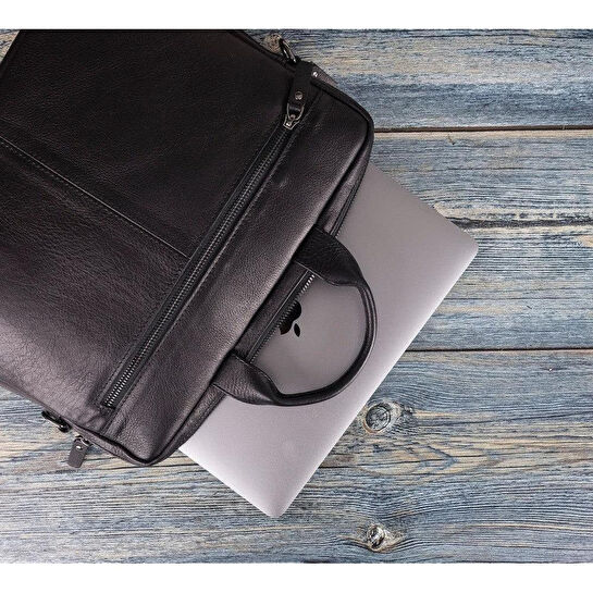 Bloominbag Apollo Urban Shield 14inç Deri Laptop / Macbook Çantası