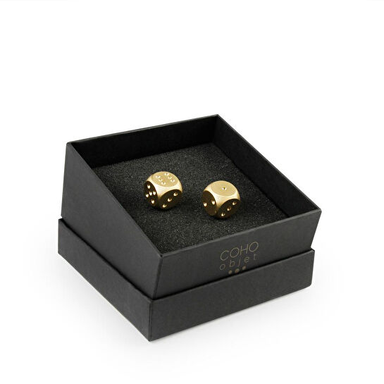 Coho Objet Coho Brazen Dekoratif 2'li Mini Şans Zarı