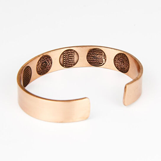 Coho Objet Coho Tılsım El Yapımı Bakır Dua Bileklik