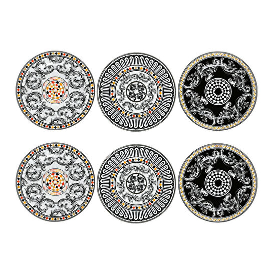 Lucky Art Margery Bone 20cm 6li Tabak Seti