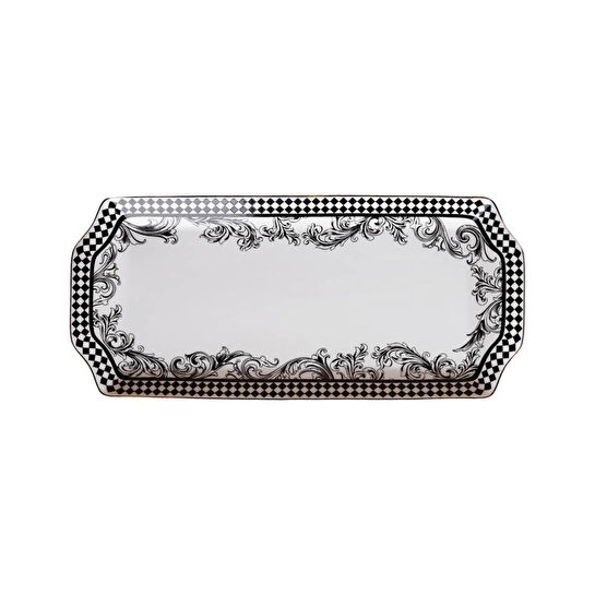 Lucky Art Margery Bone Desenli Baton Tabak 36cm