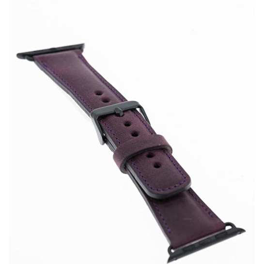 Bloominbag Bloomband Mulberry Bloom Deri Apple Watch Kordon-44/45/46/49 Mm