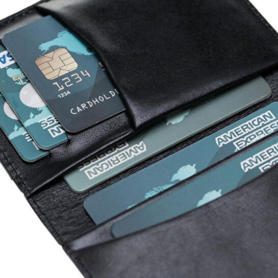 Bloominbag Bloomledger Cosmic Cosmos Hakiki Deri Bifold Cüzdan