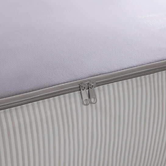 Ocean Home Textile Mega Boy Gri Çizgili Stuff & Things Baza Altı Hurç 74 X 46 X 22 Cm