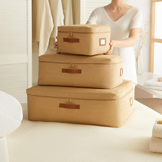 Ocean Home Textile 3'lü Jüt Hurç Set