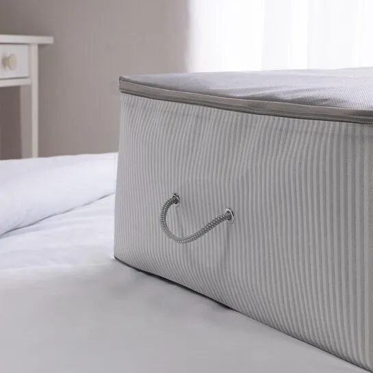 Ocean Home Textile 2'li Gri Renk Stuff & Things Baza Altı Hurç Set