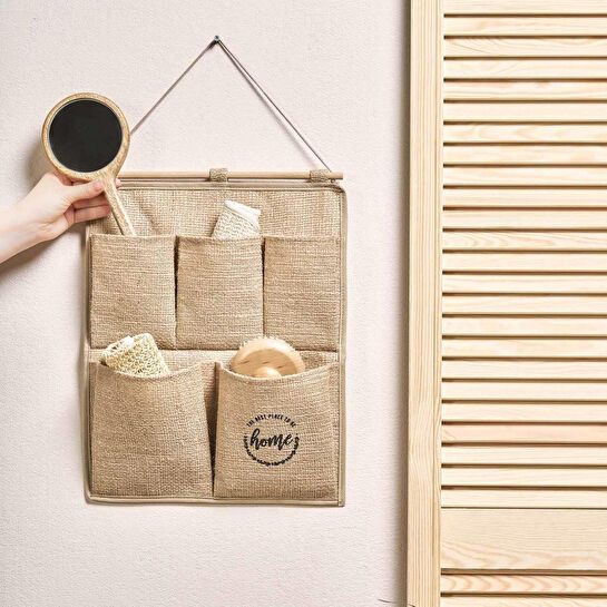Ocean Home Textile 2 Katlı Home Jüt Duvar Tipi Düzenleyici 35 X 45 Cm