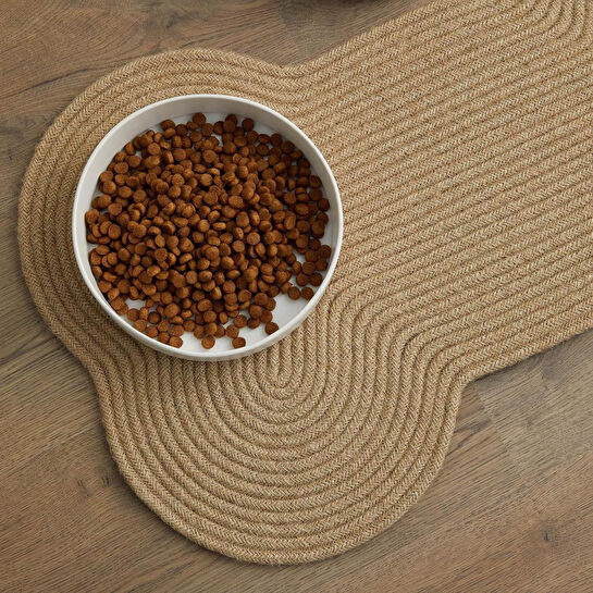 Ocean Home Textile Kemik Jüt Halat Paspas 73 X 43 Cm