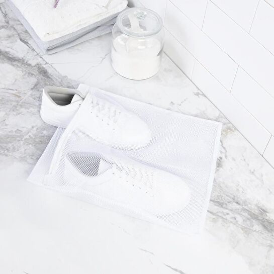 Ocean Home Textile Beyaz Renk Ayakkabı Yıkama Filesi 35 X 40 Cm