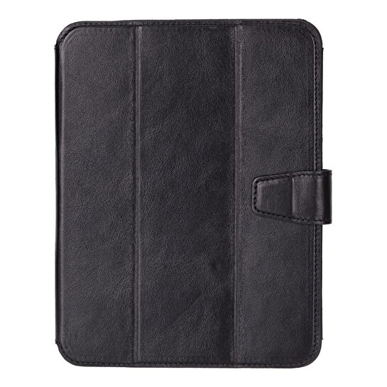 Bloominbag Bloomcase Trigon Obsidian Black Apple Ipad Mini (2024) Hakiki Deri Kılıf