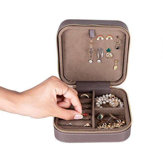 Bloominbag Amanda Vizon Deri Takı Çantası(large)