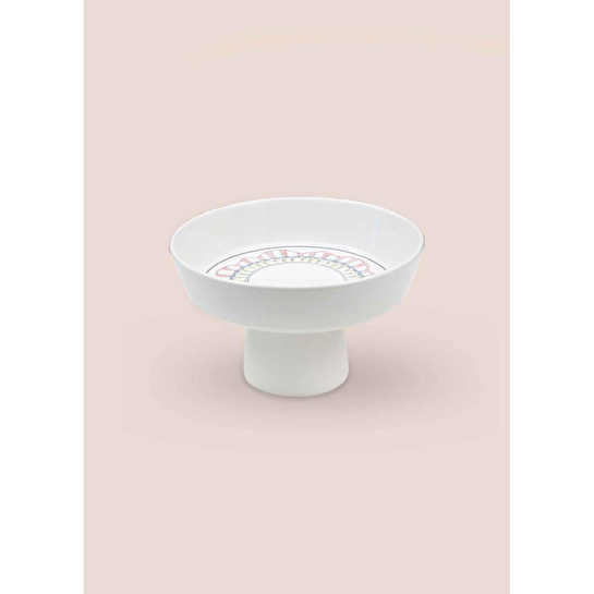 The Mia Spring Ayaklı Meyvelik Pembe 23x14 Cm