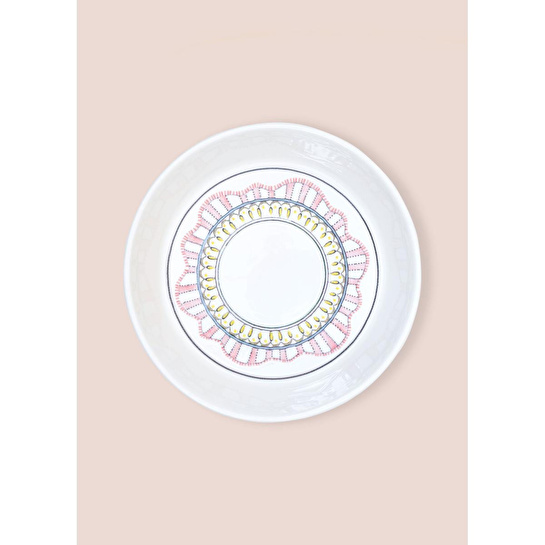 The Mia Spring Ayaklı Meyvelik Pembe 23x14 Cm