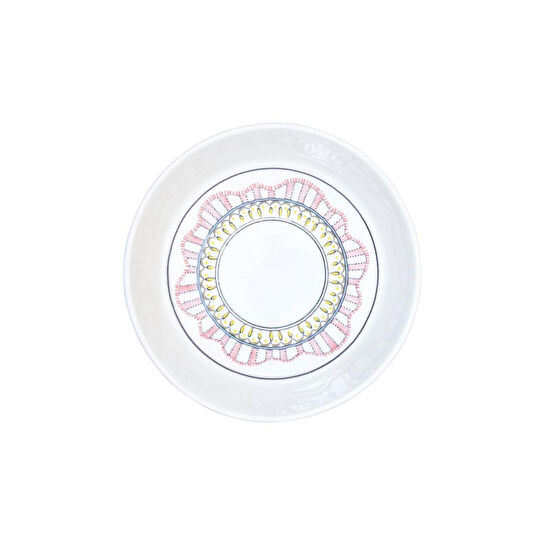 The Mia Spring Ayaklı Meyvelik Pembe 23x14 Cm