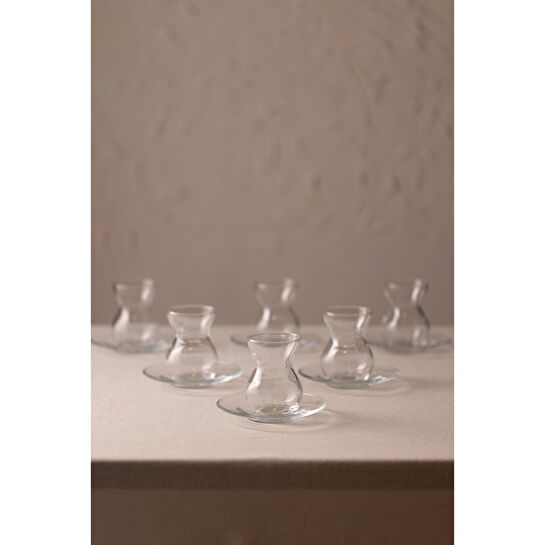 Rakle Astoria Kristalin 12 Parça Çay Seti 140 Cc