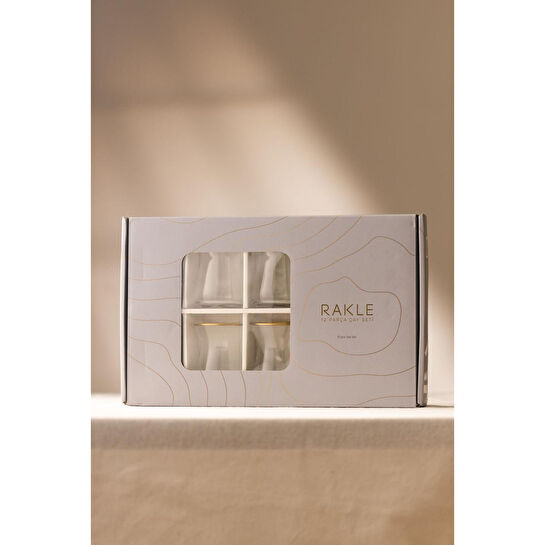 Rakle Avantgarde Gold 12 Parça Çay Seti 150 Cc
