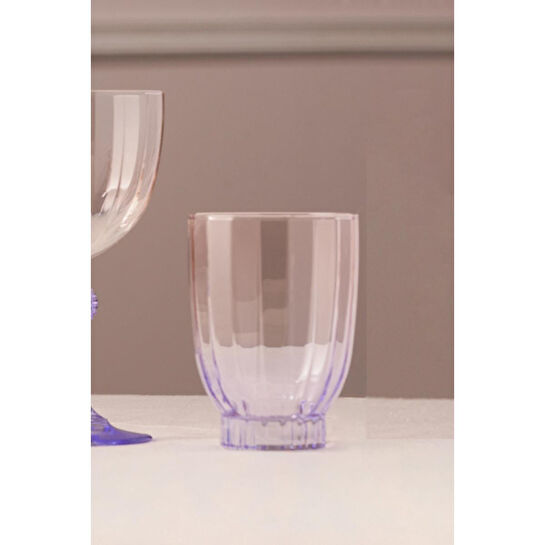 Rakle Elite 4'lü Su Bardağı Seti Mor 320 Cc