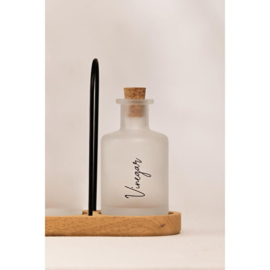 Rakle Vigo Bambu Stantlı 2'li Yağlık-sirkelik Seti 200 Cc