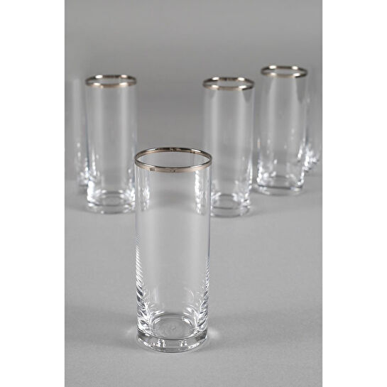 Rakle Avantgarde Platin 4'lü Rakı Bardağı Seti 195 Cc