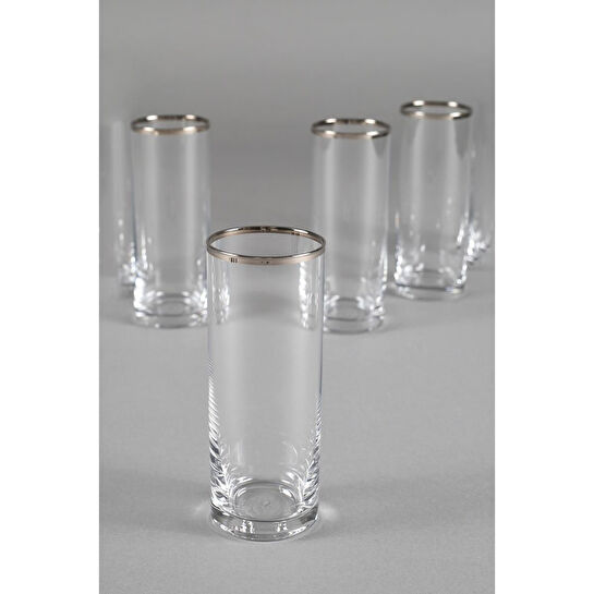 Rakle Avantgarde Platin 4'lü Rakı Bardağı Seti 195 Cc