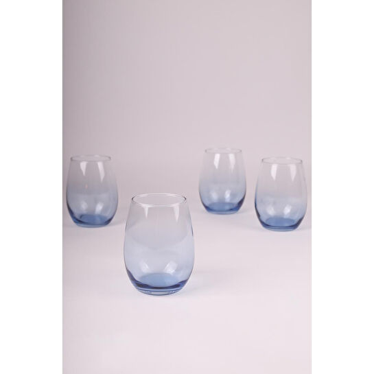 Rakle Larc 4'lü Meşrubat Bardağı Seti Mavi 570 Cc