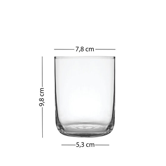 Rakle Bliss Gold 4'lü Su Bardağı Seti 350 Cc