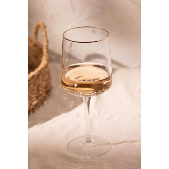 Rakle Bliss Gold 4'lü Kadeh Seti 430 Cc