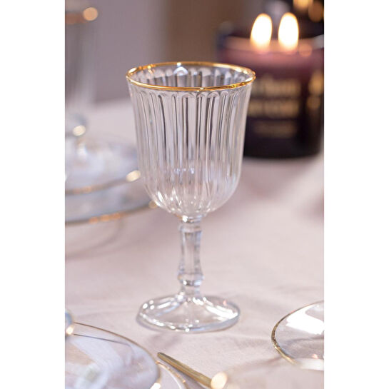 Rakle Splendid Gold 4'lü Kadeh Seti 240 Cc