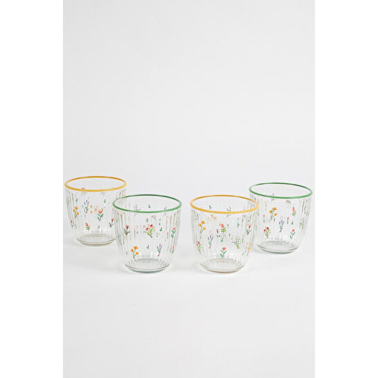 Rakle Botanical 4'lü Su Bardağı Seti 290 Cc