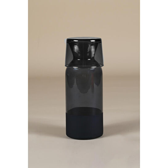 Rakle Matte Bardaklı Sürahi Siyah 700 Cc