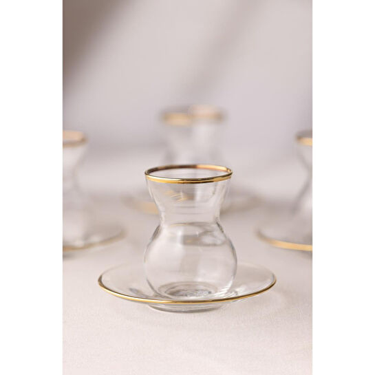 Rakle Astoria Gold 12 Parça Çay Seti 140 Cc