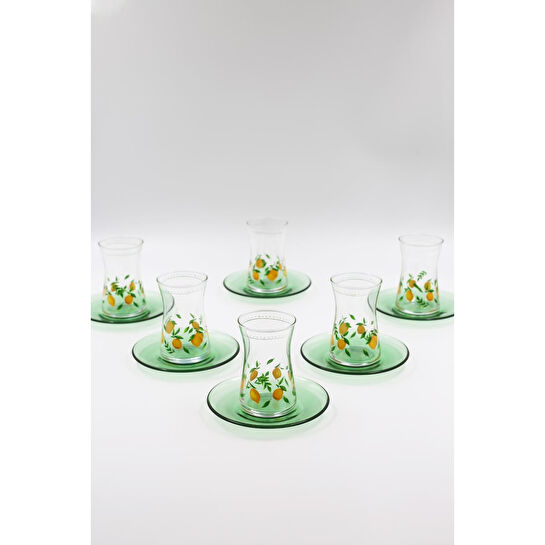 Rakle Bodrum 12 Parça Çay Seti 170 Cc