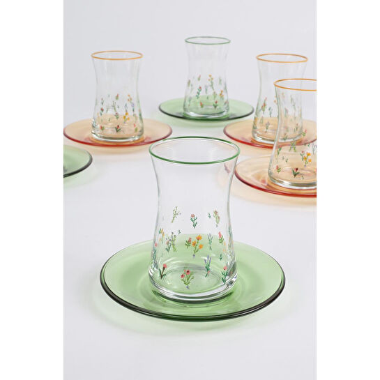 Rakle Botanical 12 Parça Çay Seti 170 Cc