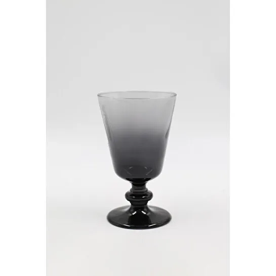 Rakle Larc 4'lü Ayaklı Su Bardağı Seti Füme 220 Cc