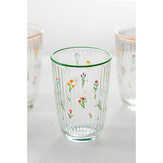 Rakle Botanical 4'lü Meşrubat Bardağı Seti 395 Cc