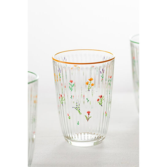 Rakle Botanical 4'lü Meşrubat Bardağı Seti 395 Cc