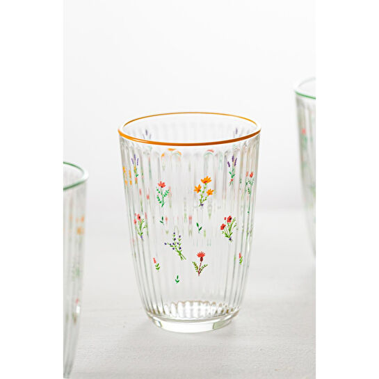 Rakle Botanical 4'lü Meşrubat Bardağı Seti 395 Cc