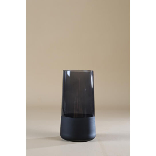 Rakle Matte 4'lü Meşrubat Bardağı Seti Siyah 520 Cc