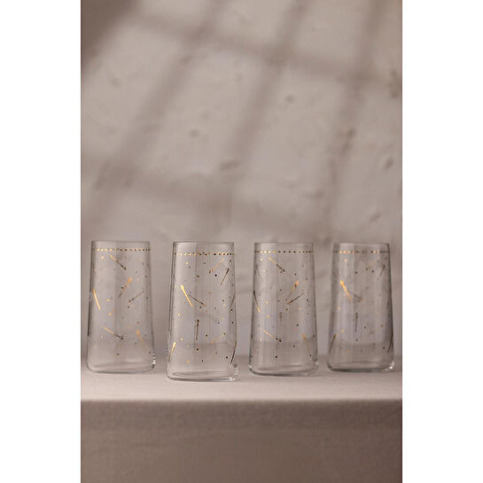 Rakle Dragonfly 4'lü Meşrubat Bardağı Seti 520 Cc