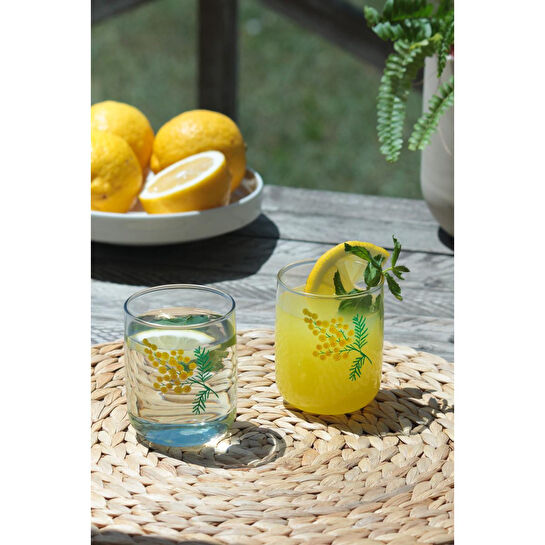 Rakle Mimoza 4'lü Su Bardağı Seti 280 Cc