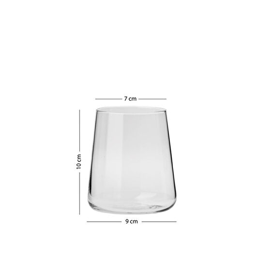 Rakle Dragonfly 4'lü Su Bardağı Seti 420 Cc