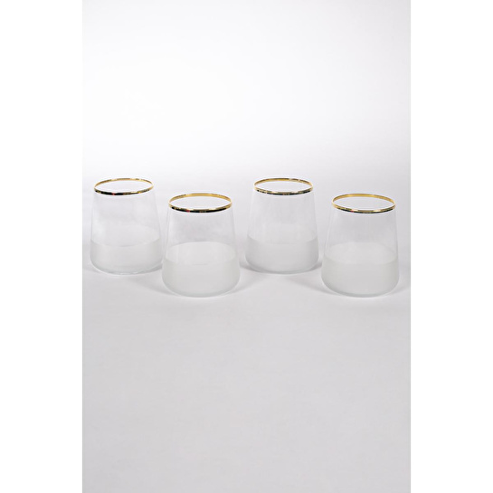 Rakle Nish 4'lü Su Bardağı Seti 420 Cc