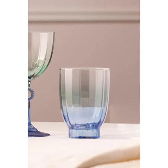 Rakle Elite 4'lü Su Bardağı Seti Mavi 320 Cc