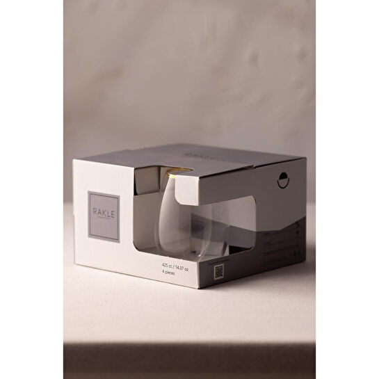 Rakle Astoria Gold 4'lü Meşrubat Bardağı Seti 570 Cc