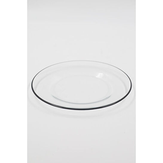 Rakle Pure Black 4'lü Pasta Tabağı Seti 19 Cm