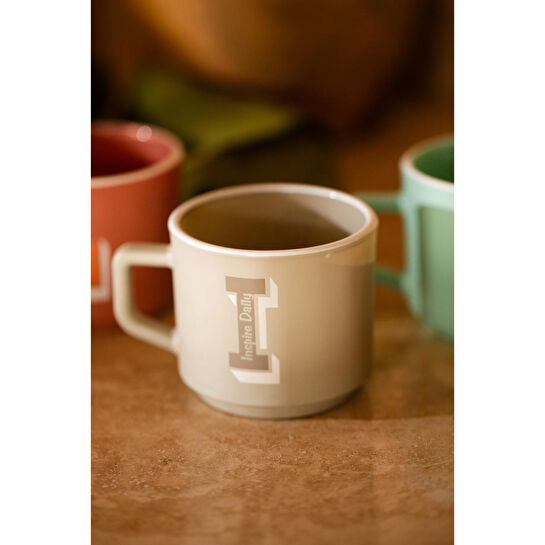 Rakle Life Metal Stantlı 4'lü Kupa Seti 180 Cc