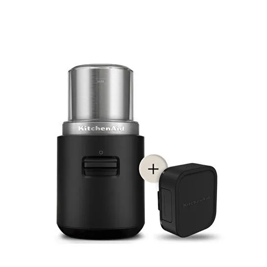 Kitchenaid Go Kablosuz Serisi Kahve Öğütücüsü Bataryalı Matte Black