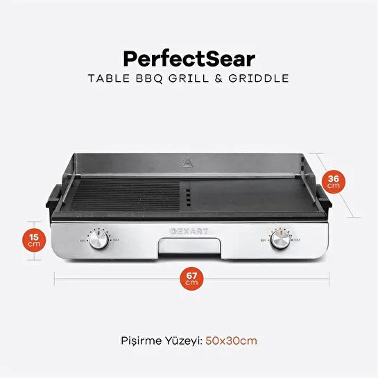 Dexart Perfectsear Table Bbq Izgara