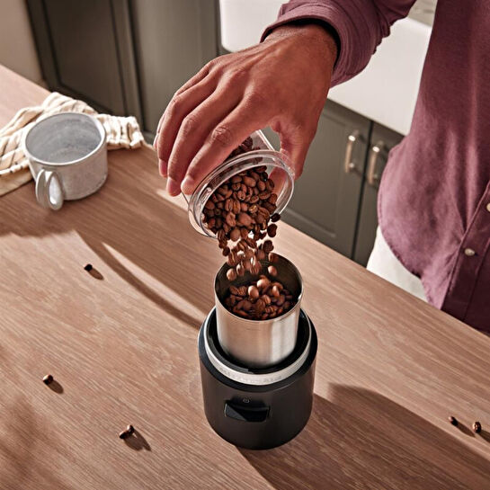 Kitchenaid Go Kablosuz Serisi Kahve Öğütücüsü Bataryasız Matte Black