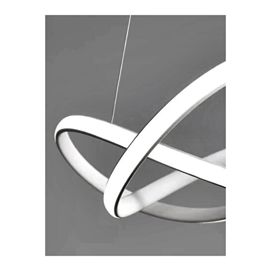 Luna Lighting Porto Model Krom Sarkıt 3 Renk Led Avize